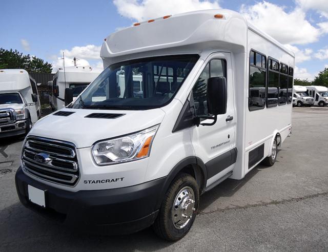 Ford Transit cutaway shuttle bus